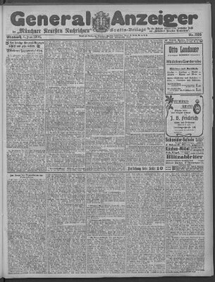 Münchner neueste Nachrichten Mittwoch 6. Juni 1906