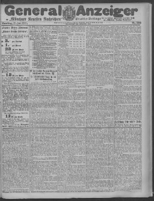 Münchner neueste Nachrichten Samstag 23. Juni 1906