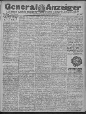 Münchner neueste Nachrichten Samstag 7. April 1906