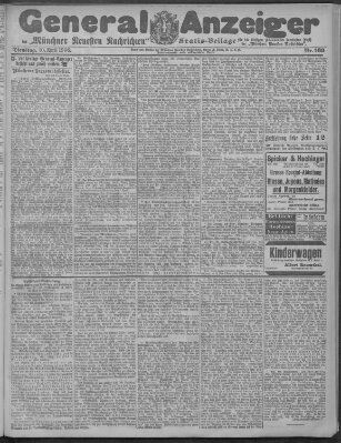 Münchner neueste Nachrichten Dienstag 10. April 1906