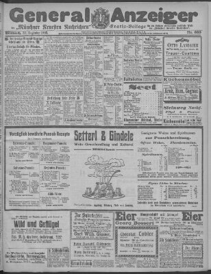 Münchner neueste Nachrichten Mittwoch 30. Dezember 1903