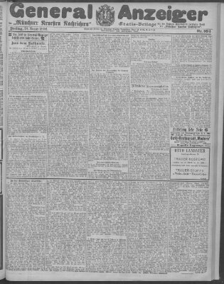 Münchner neueste Nachrichten Freitag 24. August 1906