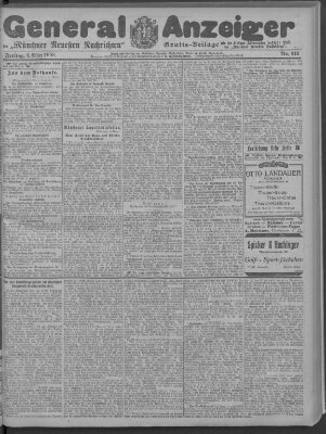 Münchner neueste Nachrichten Freitag 6. März 1908