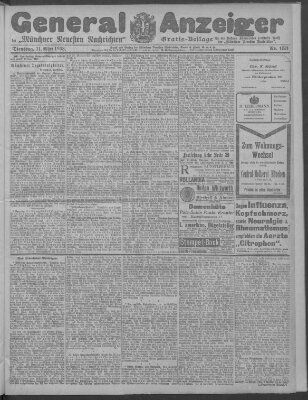 Münchner neueste Nachrichten Dienstag 31. März 1908