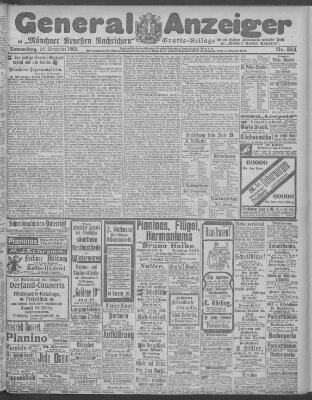 Münchner neueste Nachrichten Donnerstag 26. November 1903