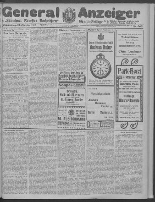 Münchner neueste Nachrichten Donnerstag 24. Dezember 1908