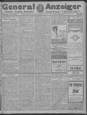 Münchner neueste Nachrichten Montag 26. April 1909