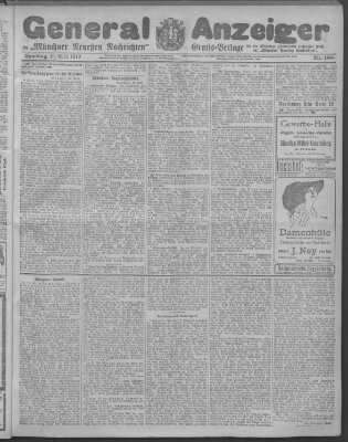 Münchner neueste Nachrichten Samstag 13. April 1912