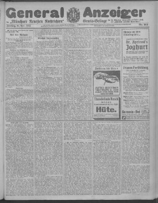 Münchner neueste Nachrichten Freitag 26. April 1912