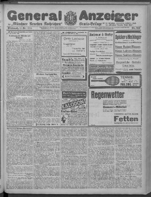 Münchner neueste Nachrichten Mittwoch 11. Mai 1910