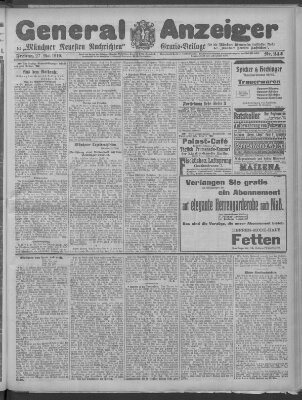 Münchner neueste Nachrichten Freitag 27. Mai 1910