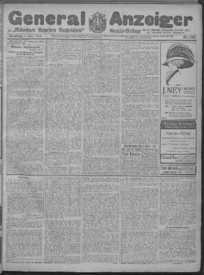 Münchner neueste Nachrichten Samstag 2. April 1910