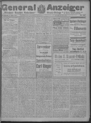 Münchner neueste Nachrichten Mittwoch 6. April 1910