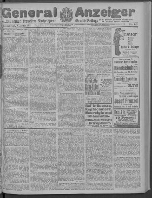 Münchner neueste Nachrichten Donnerstag 9. Februar 1911