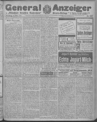 Münchner neueste Nachrichten Dienstag 21. März 1911