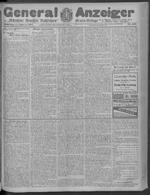 Münchner neueste Nachrichten Samstag 14. September 1912