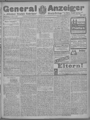 Münchner neueste Nachrichten Samstag 8. April 1911