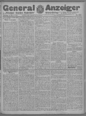 Münchner neueste Nachrichten Freitag 11. August 1911