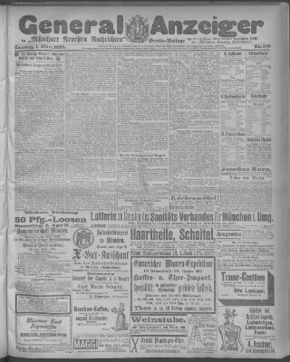 Münchner neueste Nachrichten Samstag 4. März 1899