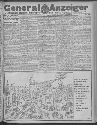 Münchner neueste Nachrichten Freitag 2. Juni 1899