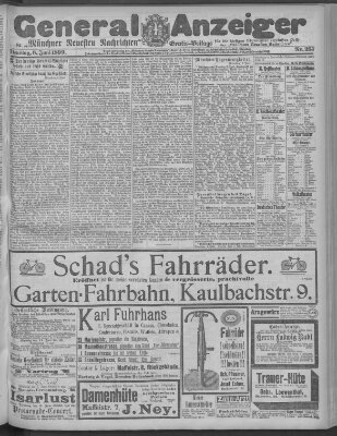 Münchner neueste Nachrichten Dienstag 6. Juni 1899