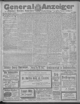 Münchner neueste Nachrichten Freitag 23. Juni 1899