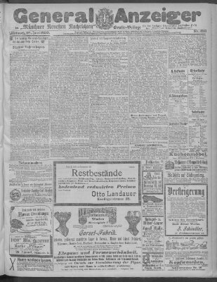 Münchner neueste Nachrichten Mittwoch 28. Juni 1899