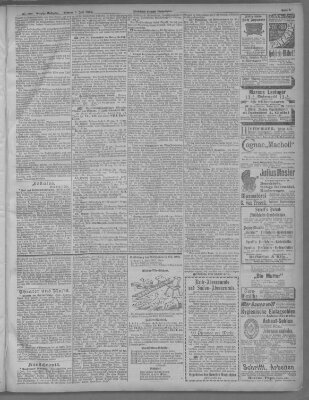 Münchner neueste Nachrichten Montag 3. Juli 1899