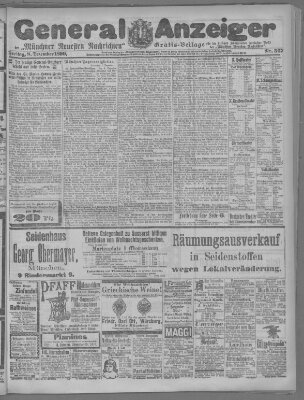 Münchner neueste Nachrichten Freitag 8. Dezember 1899