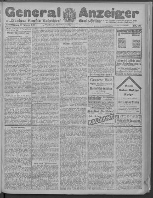 Münchner neueste Nachrichten Donnerstag 8. Februar 1912