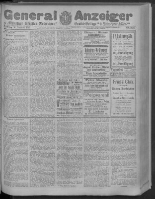 Münchner neueste Nachrichten Sonntag 10. November 1912