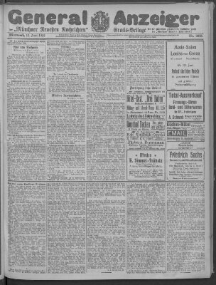 Münchner neueste Nachrichten Mittwoch 12. Juni 1912