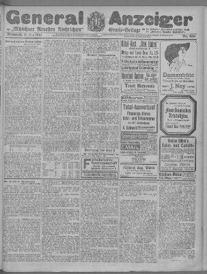 Münchner neueste Nachrichten Mittwoch 29. Mai 1912