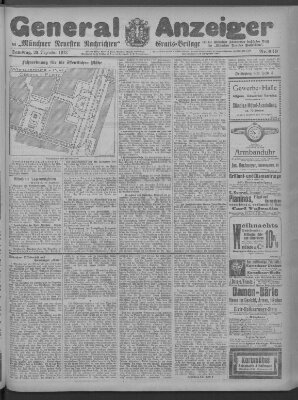 Münchner neueste Nachrichten Samstag 20. Dezember 1913