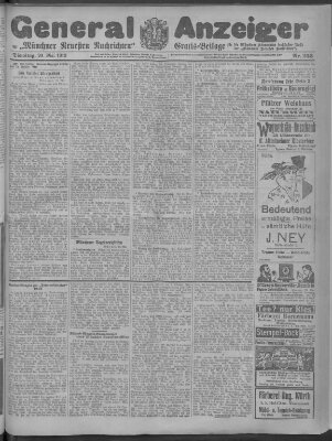 Münchner neueste Nachrichten Dienstag 20. Mai 1913