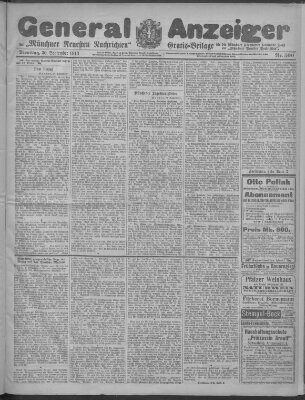 Münchner neueste Nachrichten Dienstag 30. September 1913