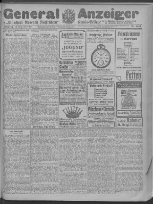 Münchner neueste Nachrichten Montag 18. Dezember 1911