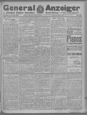 Münchner neueste Nachrichten Freitag 14. Februar 1913