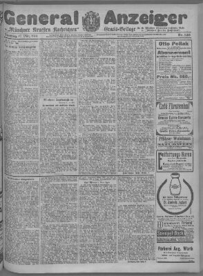 Münchner neueste Nachrichten Dienstag 17. März 1914