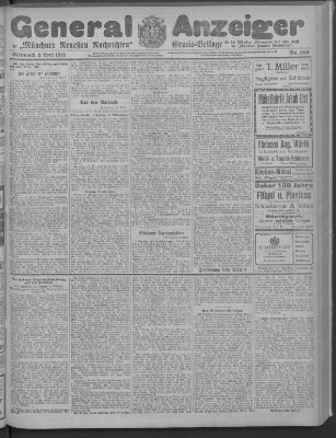 Münchner neueste Nachrichten Mittwoch 9. April 1913