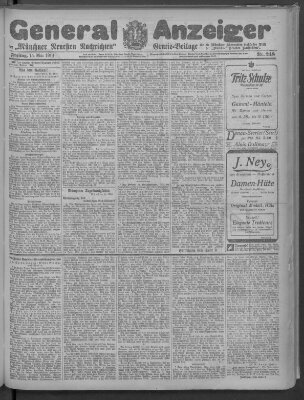 Münchner neueste Nachrichten Freitag 15. Mai 1914