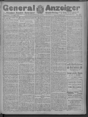 Münchner neueste Nachrichten Samstag 8. November 1913