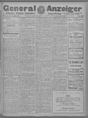 Münchner neueste Nachrichten Sonntag 16. September 1917