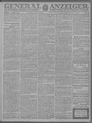 Münchner neueste Nachrichten Dienstag 1. April 1919