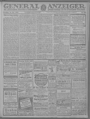 Münchner neueste Nachrichten Samstag 10. Mai 1919