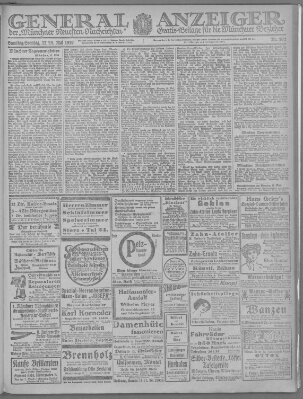 Münchner neueste Nachrichten Samstag 17. Mai 1919