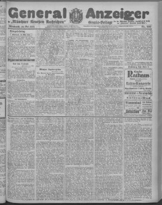 Münchner neueste Nachrichten Mittwoch 10. Mai 1916