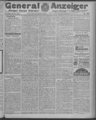 Münchner neueste Nachrichten Freitag 26. Mai 1916