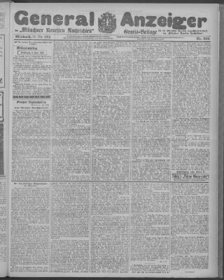 Münchner neueste Nachrichten Mittwoch 31. Mai 1916