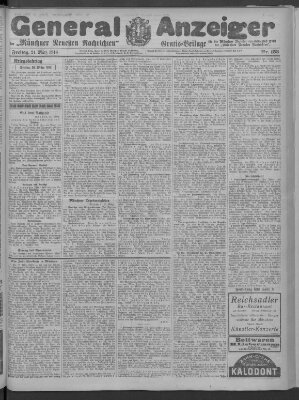 Münchner neueste Nachrichten Freitag 24. März 1916